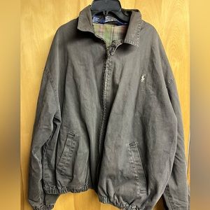 Polo by Ralph Lauren Men's Long Sleeve Vintage Jacket, Brown, Size: Extra Large